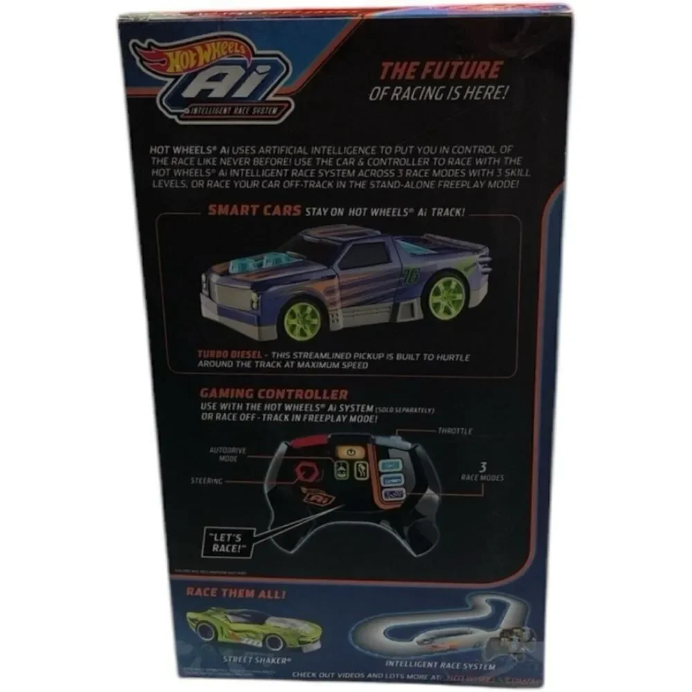 HOT WHEELS Ai Intelligent Race System TURBO DIESEL Pickup Truck with Controller